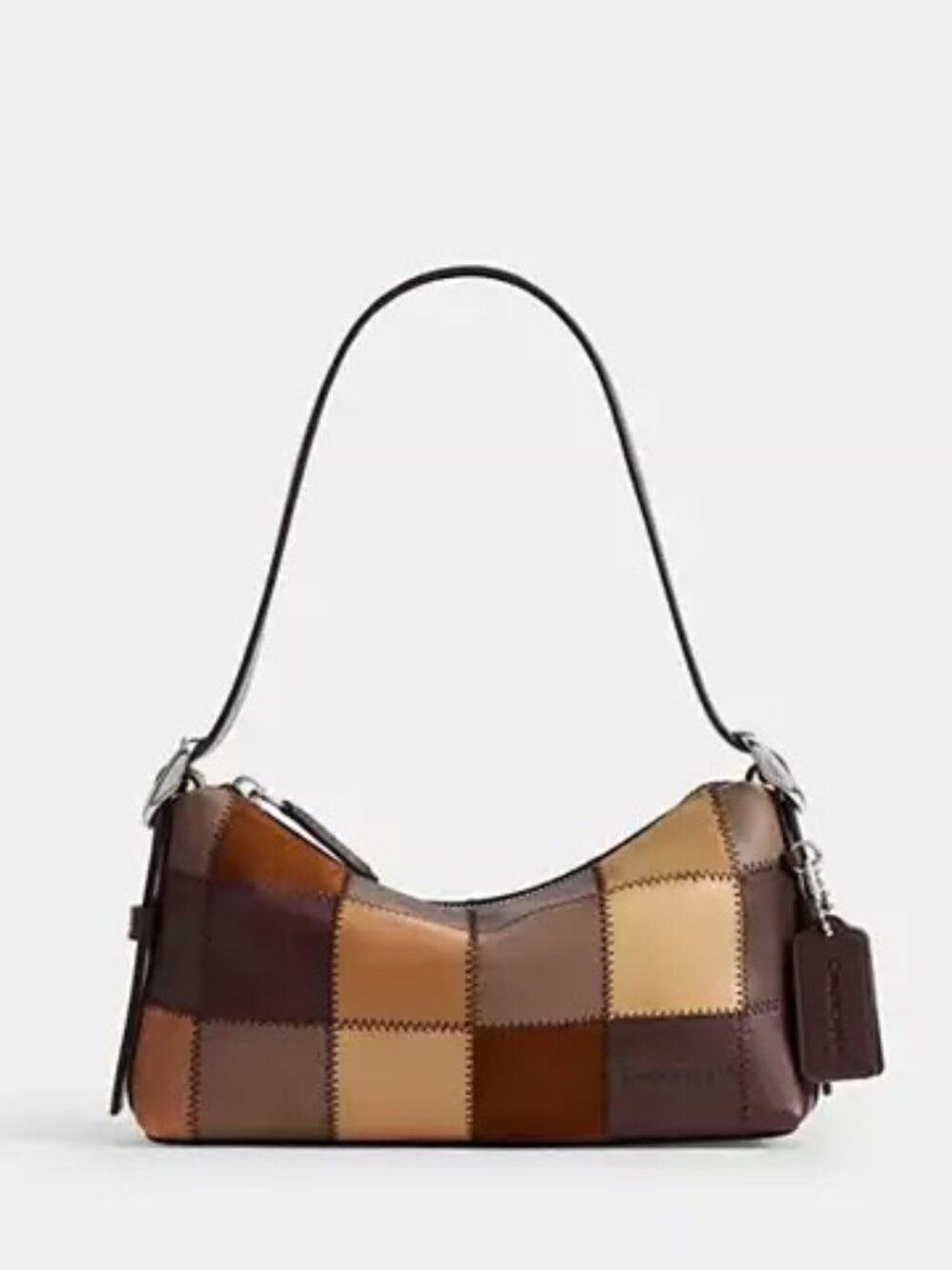 Alter/Ego Small Slouchy Shoulder Bag - Brown Multi